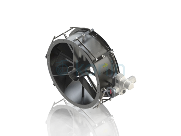 圓形電動(dòng)轉型多頁(yè)通風(fēng)閥